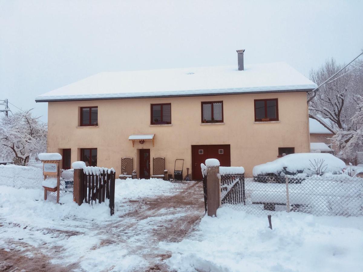 Les 3Crokignols, Maison D'Hote Familiale. Saffloz Exteriér fotografie